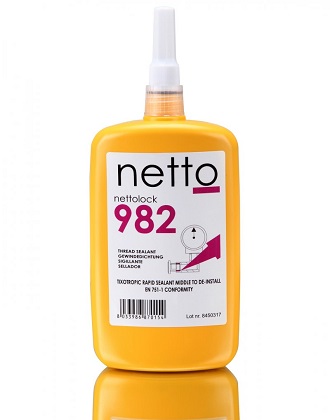 Nettolock 982 Şeffaf Sıvı Conta 50ml.