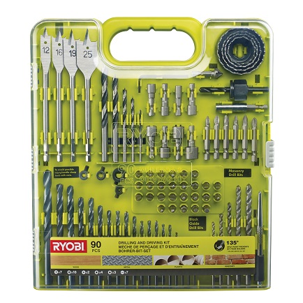 Ryobi RAKDD90 Set Vidalama/Delme Uçları