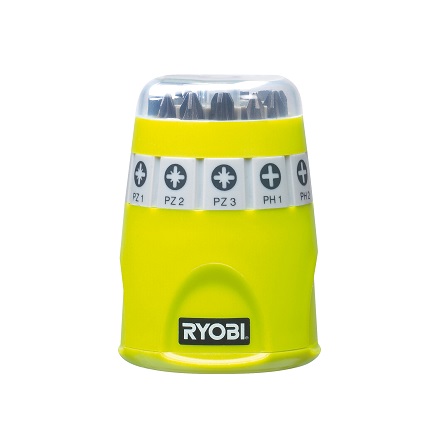Ryobi RAK10SD 10 Parça Bits Uç Seti - 5 Adet-